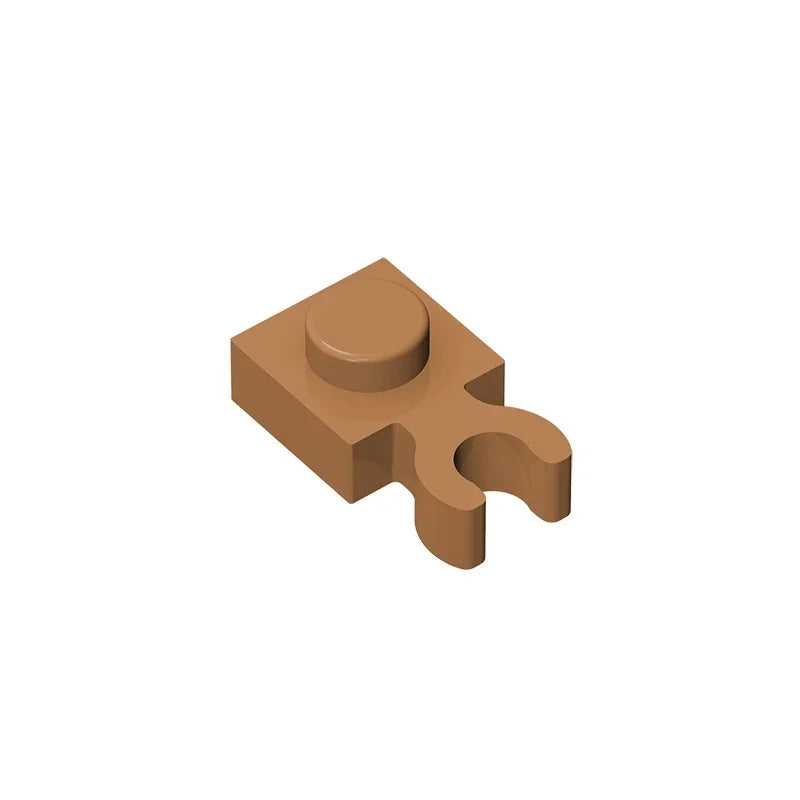 Gobrick GDS-814 PLATE 1X1 W. HOLDER | Building Block for DIY Creations detail view