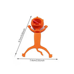 Funny3D Stereo Lazy Cat Bookmark Creative Reusable Waterproof Animal Reading Book Mark close-up view