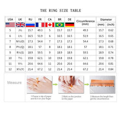 Milangirl New Hip Hop Rock Five Star Rings Men Luxury Women Rhinestones Zircon Pentagr close-up view