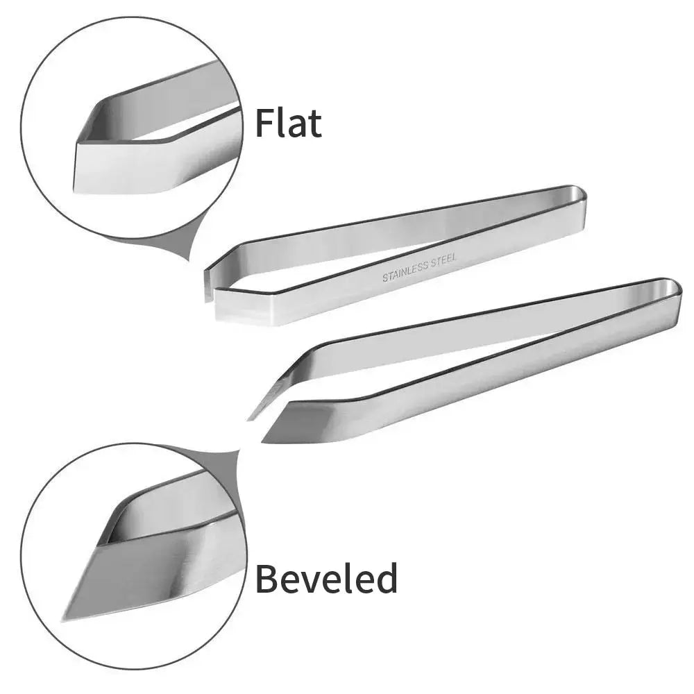 1pcs Stainless Steel Fishbone Tweezers, Pluckers, Clamps, Kitchen Gadgets Tools