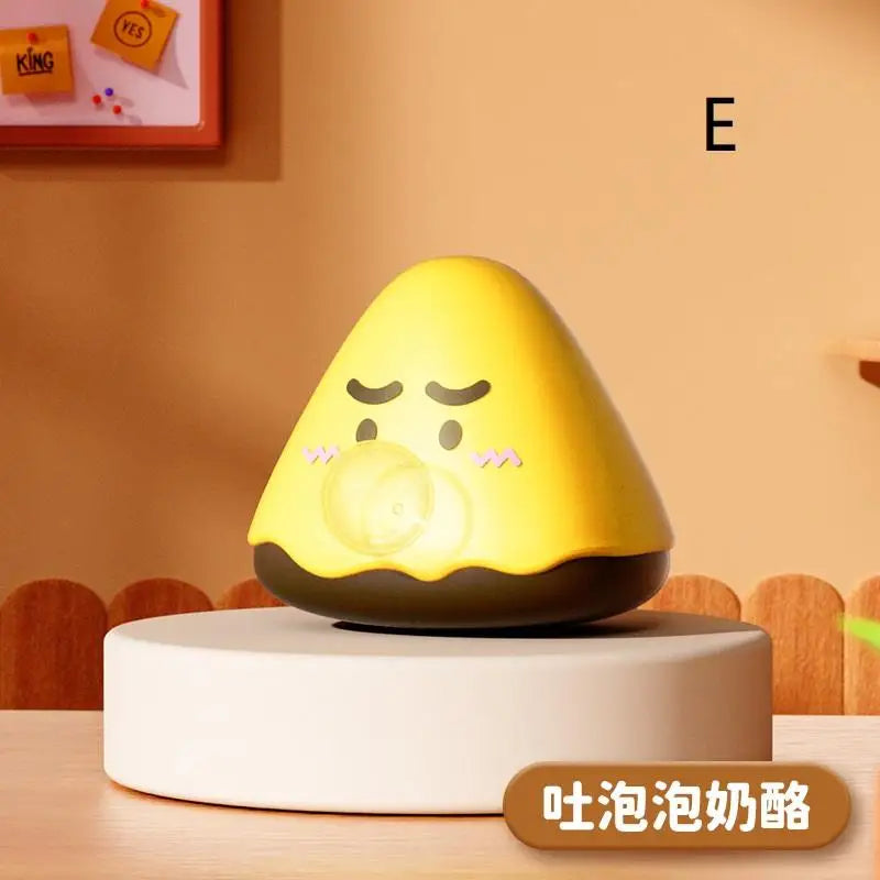 Cute Food Series Spitting Bubbles Squishy Squeeze Toys Anxiety Stress Relief Sensory lifestyle view