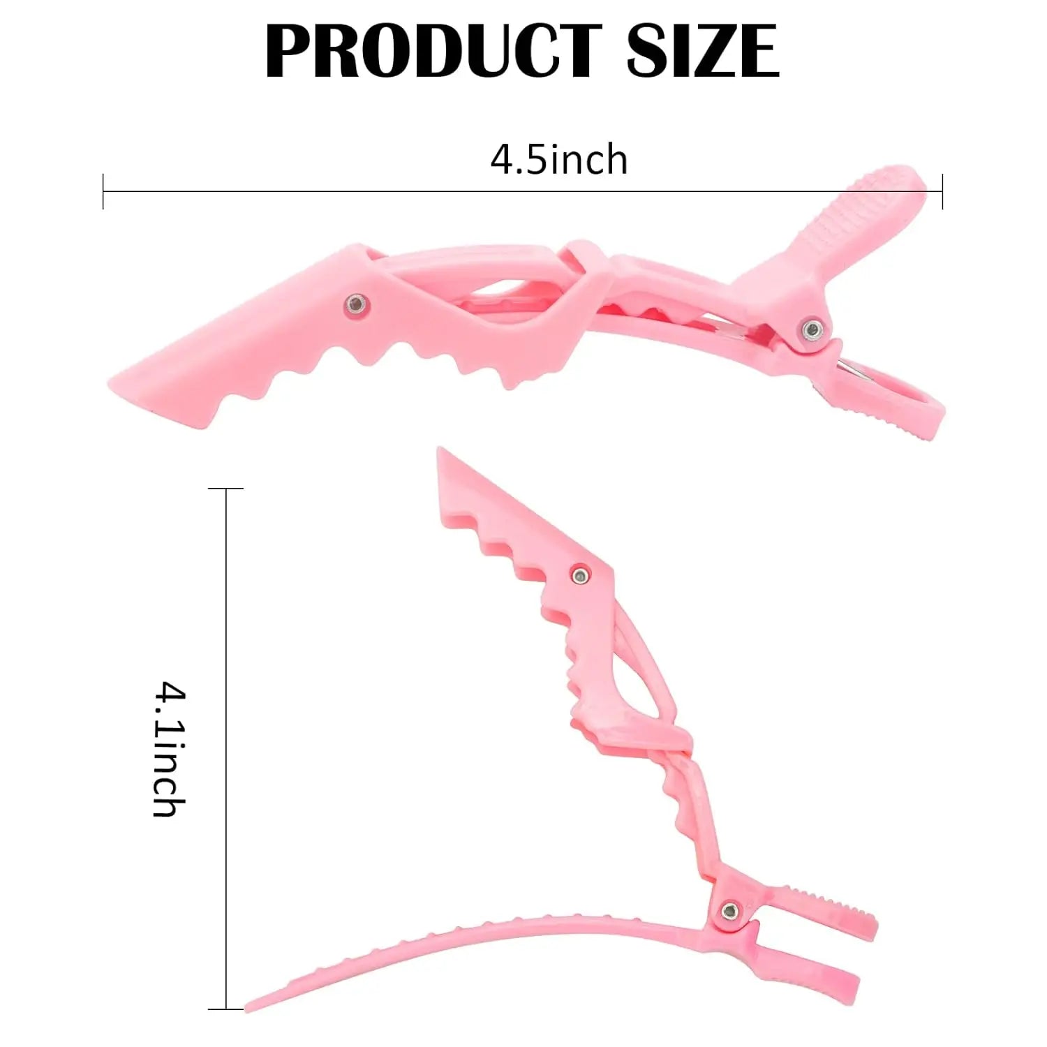 12Pcs Hair Clips for Styling Sectioning,Wide Teeth Design Professional Salon Alligato alternate view