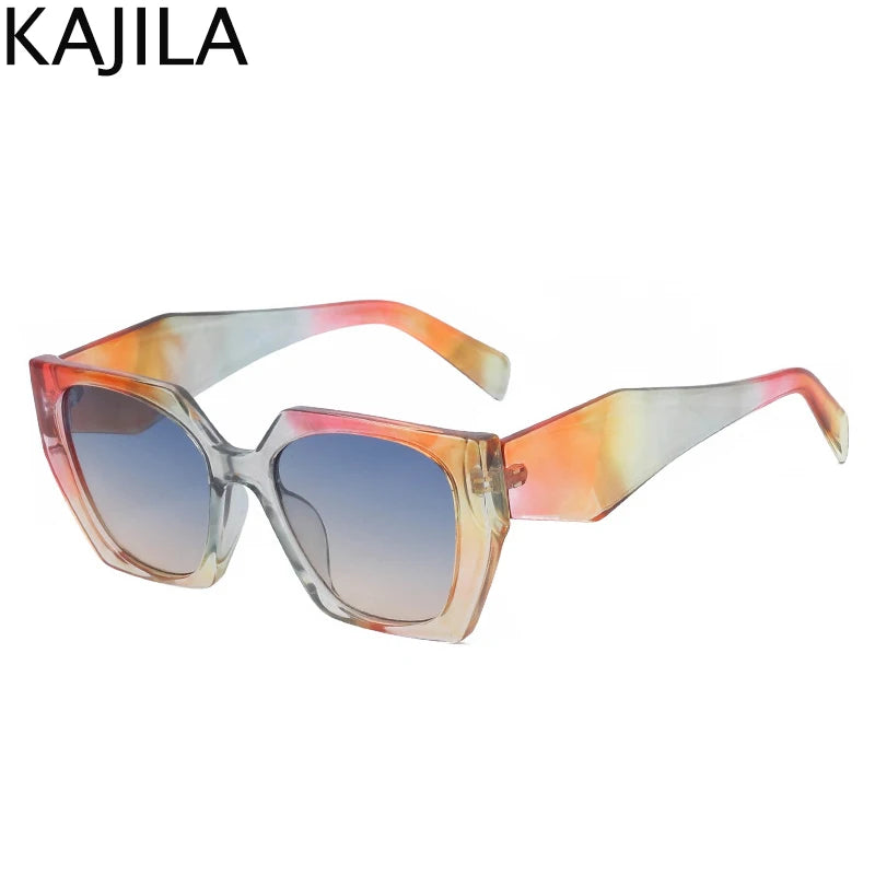 Cat Eye UV400 Square Punk Sunglasses alternate view