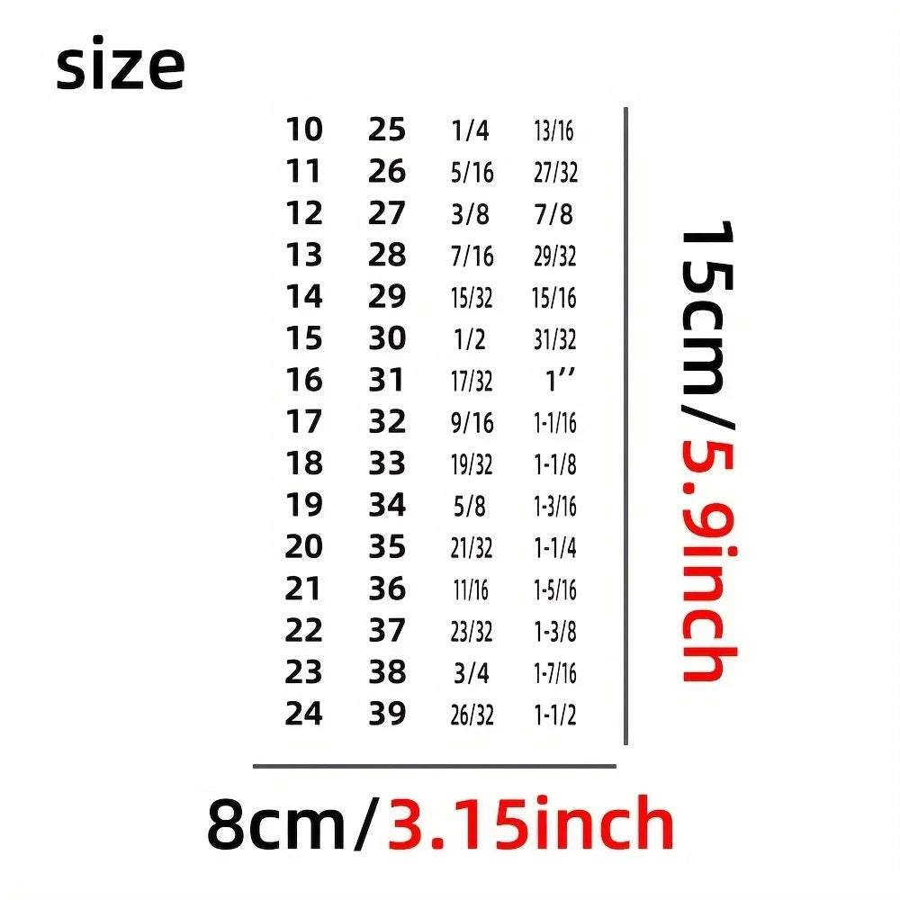 60pcs Mechanical Drive Socket Label Stickers | Quick and Easy Reminder Toolbox Deca additional angle