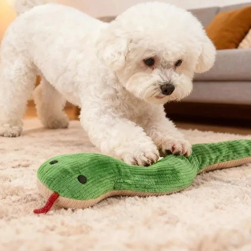 16.5 Inches Dog Toy Snake Interactive Toy Kitten Kick Toy Interactive Pet Toy for Indoor detail view