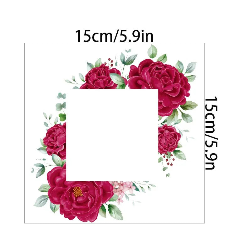 Flower Switch Sticker Decorative Wall Stickers | Waterproof Vinyl Wall Decor alternate view