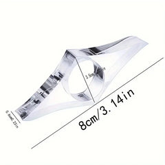 Clear Acrylic Book Page Holder Thumb Reading Helper Reusable Page Spreader Book Holder f detail view
