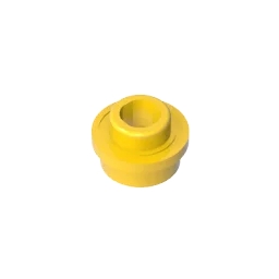 PL.ROUND 1X1 W. THROUGHG. HOLE Building Blocks 85861 28626 | Compatible with Lego MOC close-up view
