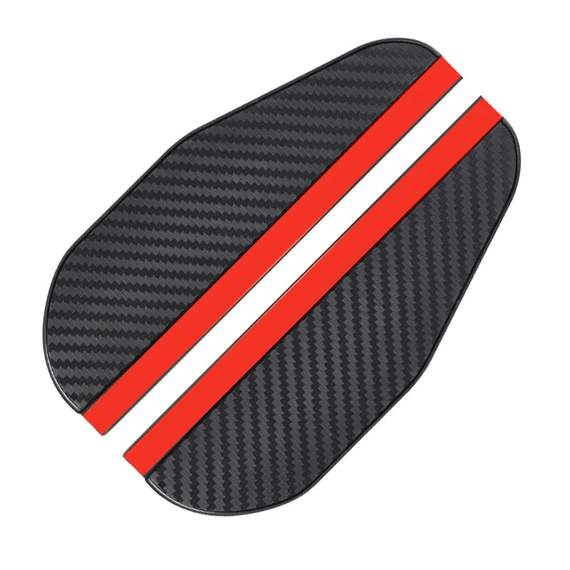Carbon Fiber Car Rearview Mirror Rain Shield 2Pcs