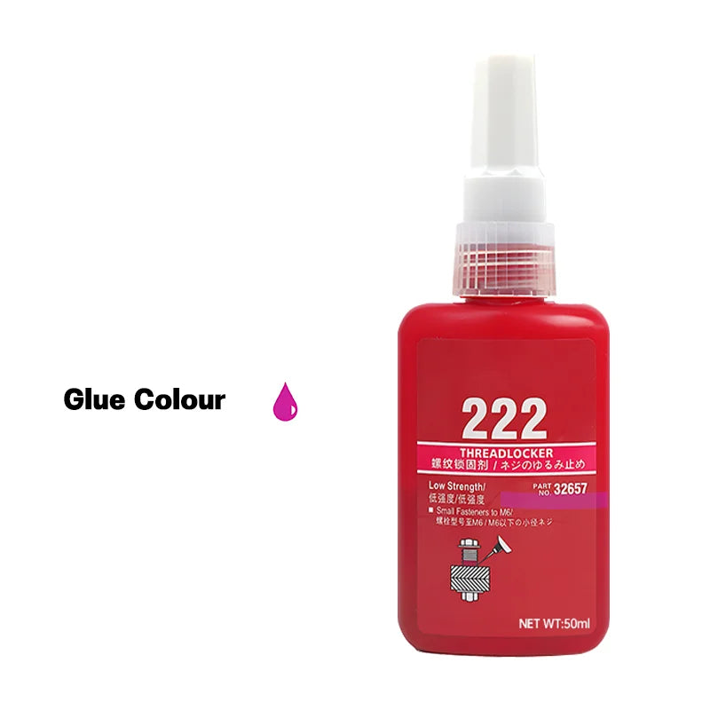 50ml Threadlocker Anaerobic Glue | Anti-Loose Screw Fastening Sealant close-up view