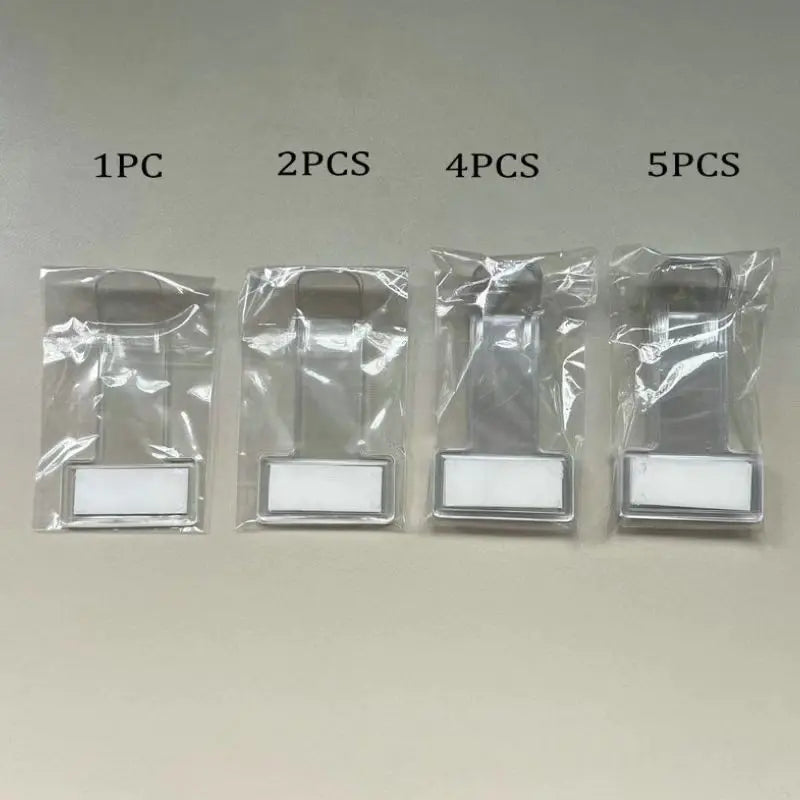 1/2/4/5/10PCS Plastic Car Styling Parking Ticket Holder Car Fastener Card Holder Moun lifestyle view