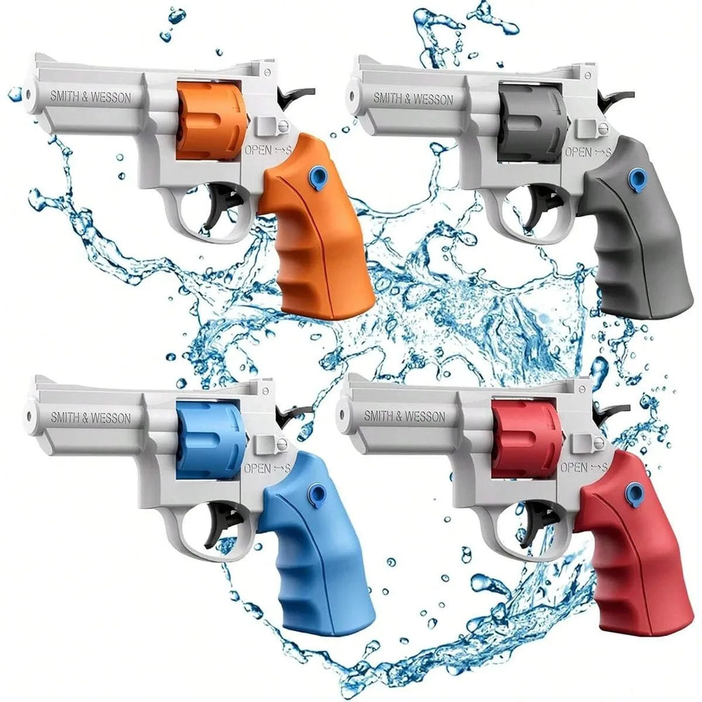 Revolver Water Blaster Toy | Outdoor Summer Fun for Kids