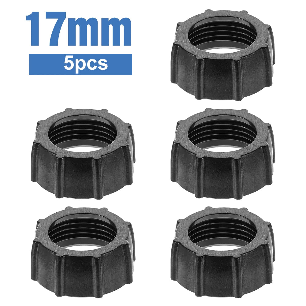 5pcs/lot Bracket Nut for 17MM Ball Head Car Mobile Phone Stand Screw Nut Fixing Clip alternate view