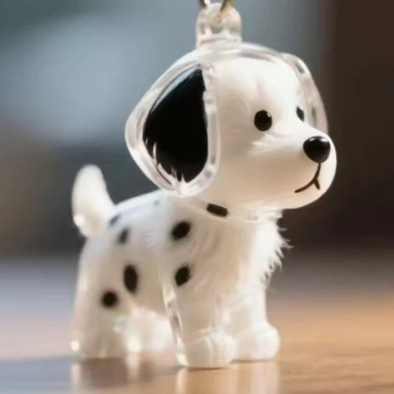 NEW Clear Puppy Hair Memorial Keepsake Capsule Pet's Dog Fur Container DIY Pendant Ke lifestyle view