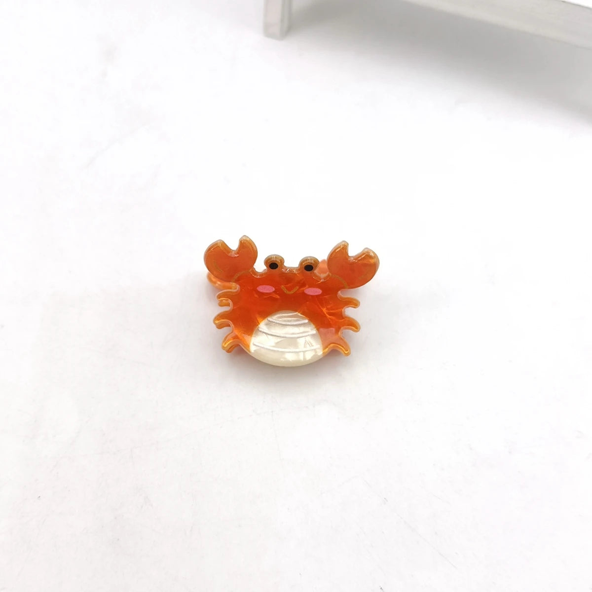 Small Delicate Cute Lovely Acetate Hair Clips Cartoon Whale Seahorse Crab Starfish Ha alternate view
