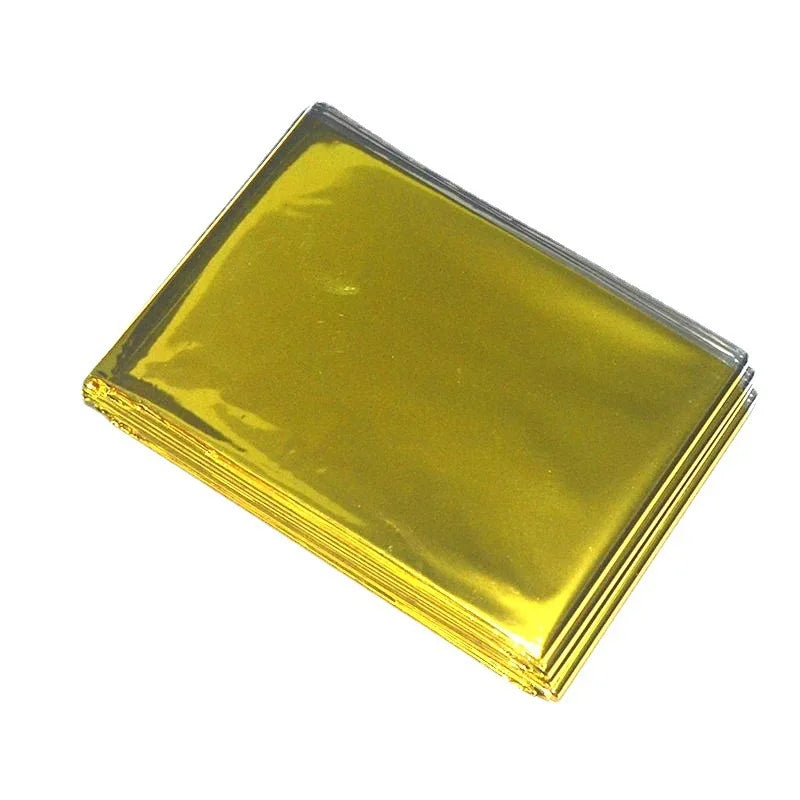 Emergency Thermal Survival Blanket | Windproof and Waterproof Foil Blanket for Outdoo alternate view