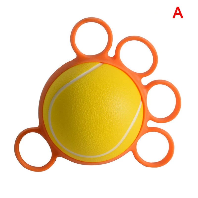 Hand Therapy Ball | Finger Exercise Grip Strength Trainer for Rehabilitation, Arthr additional angle