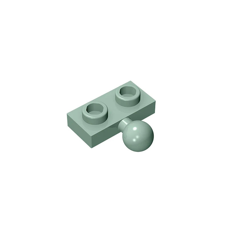 Plate, Modified 1 x 2 with Tow Ball on Side | Gobricks Building Block alternate view