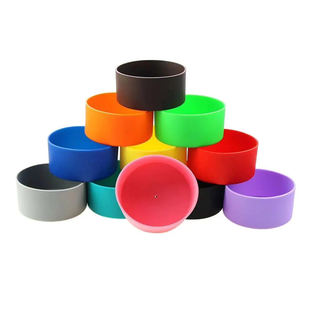 75MM Silicone Boot Bottom Sleeve Cover for Stanley 40oz Tumbler Quencher Adventure an lifestyle view