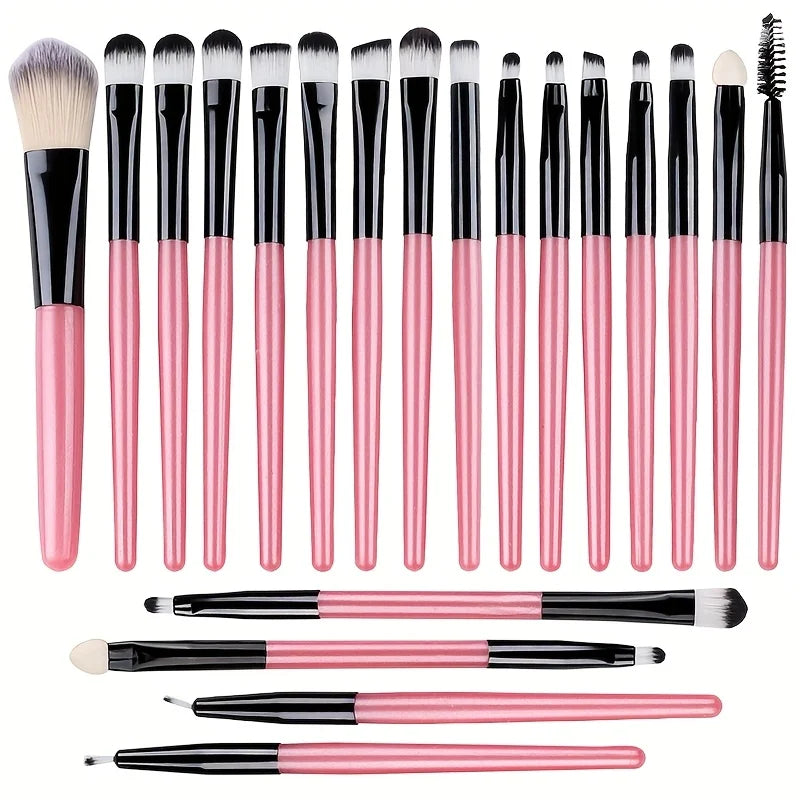 20pcs Eye Makeup Brush Set Portable Soft Makeup Brushes Beauty Tools Foundation Eyesh lifestyle view