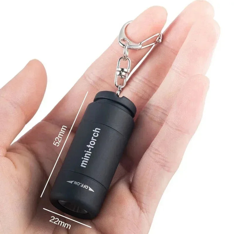 Flashlight Waterproof Outdoor Hiking Camping Mini FlashlightUSB Rechargeable LED St additional angle