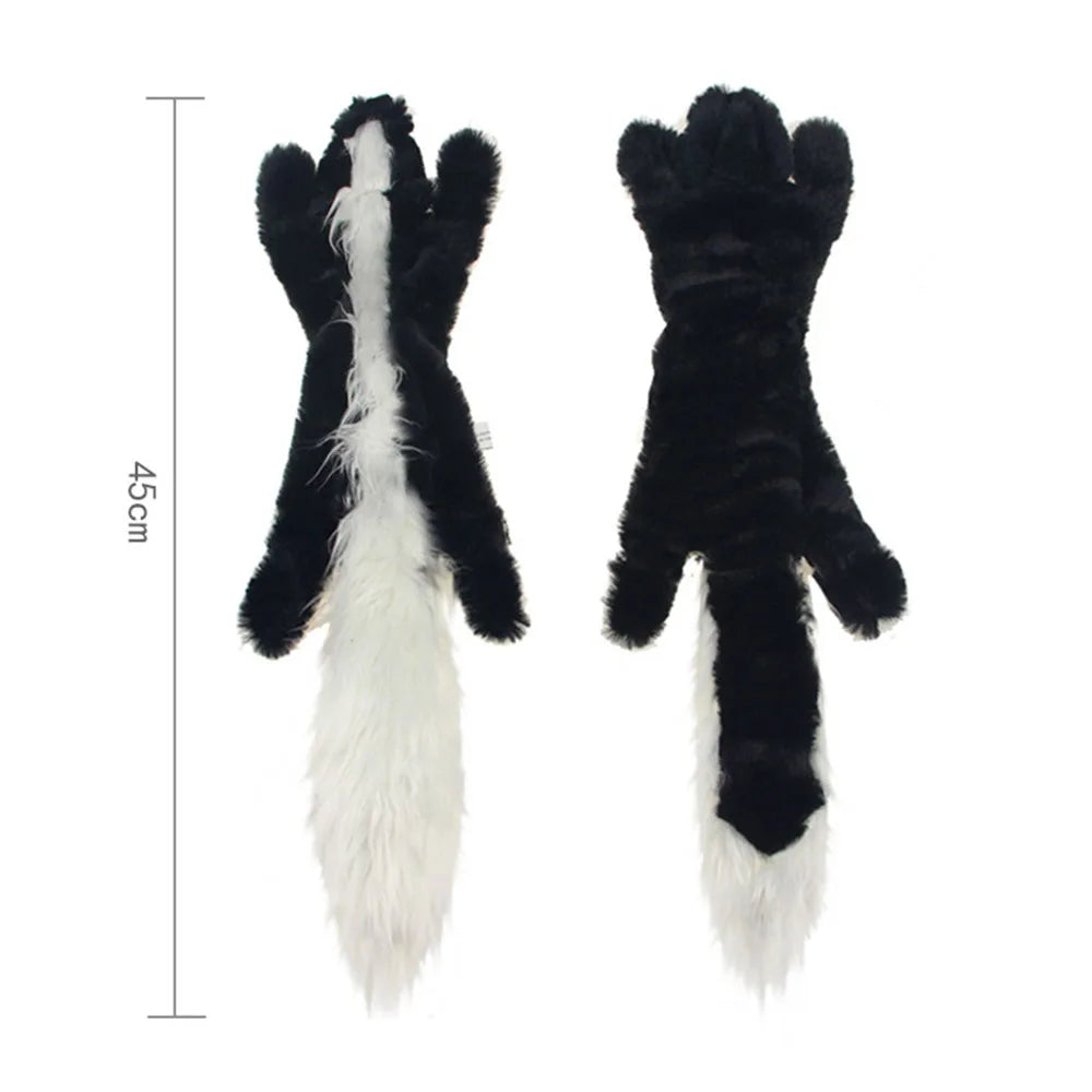Soft Fleece Squeaky Dog Toy | Gentle Plush Toy for Small and Medium Dogs additional angle
