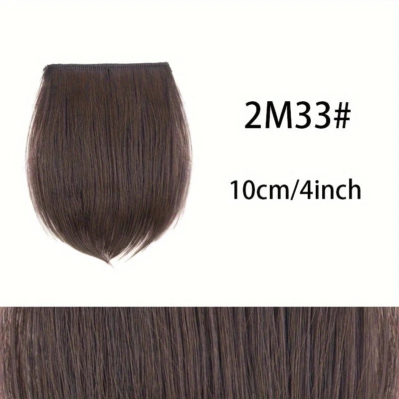 Synthetic Seamless Hair Pads Clip In | Increase Volume Top Hairpiece close-up view