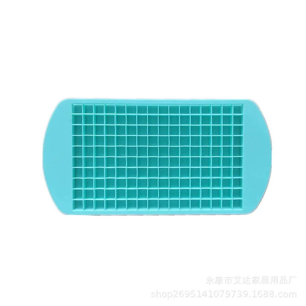 Food Level Silicone Ice Cube Maker 160 Square Tray Ice Cream Mold Summer Drink Wine M lifestyle view