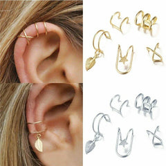 12PCS Hair Cuffs Beads for Braid Rhinestone Hair Piercing Rings Pigtails Decorations for detail view