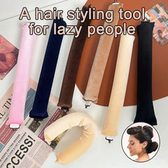 Heatless Hair Curlers Curling Rod Lazy Curls with Hook Headband No Heat Hair Rollers Sleeping Soft F