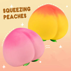 Soft Strawberry Fruit Squishy Toy – Slow Rising Stress Relief for Kids & Adults, Squeeze detail view