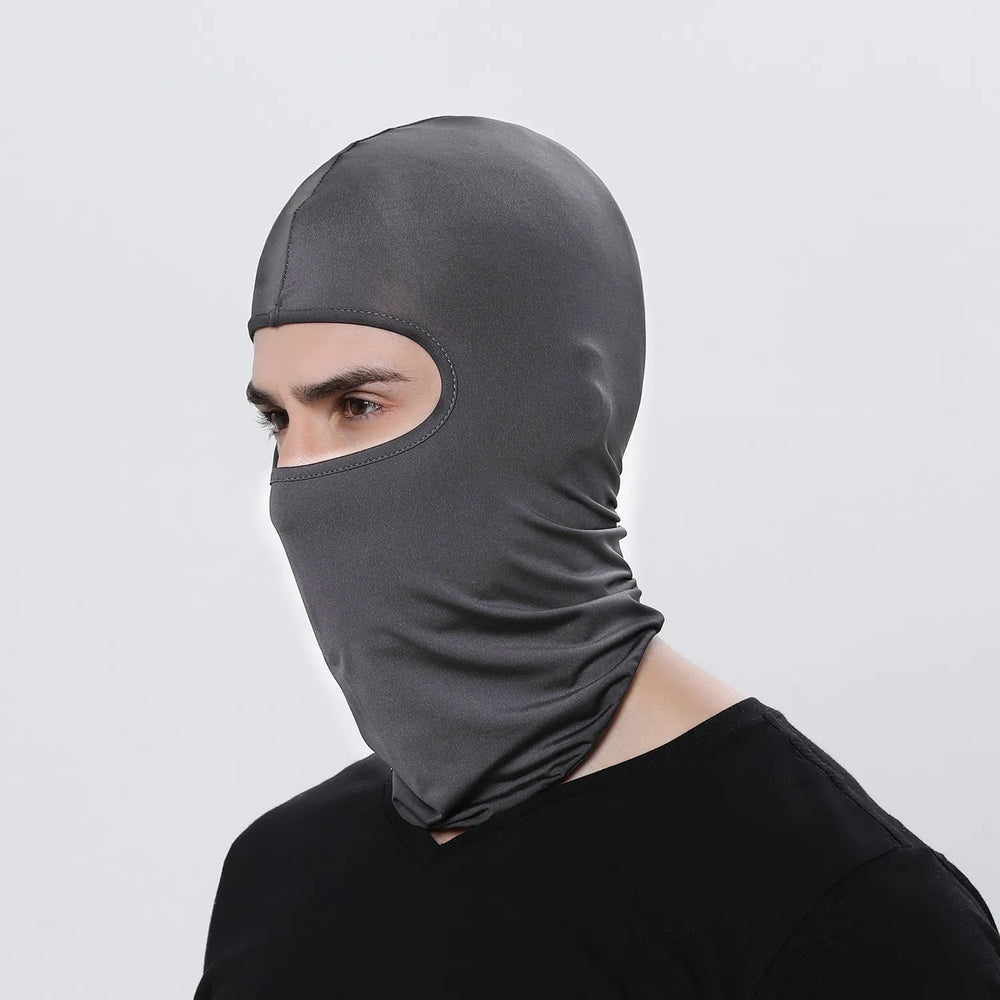Cool Full Face Cycling Cap Balaclava | UV Protection and Quick-Dry for Men lifestyle view