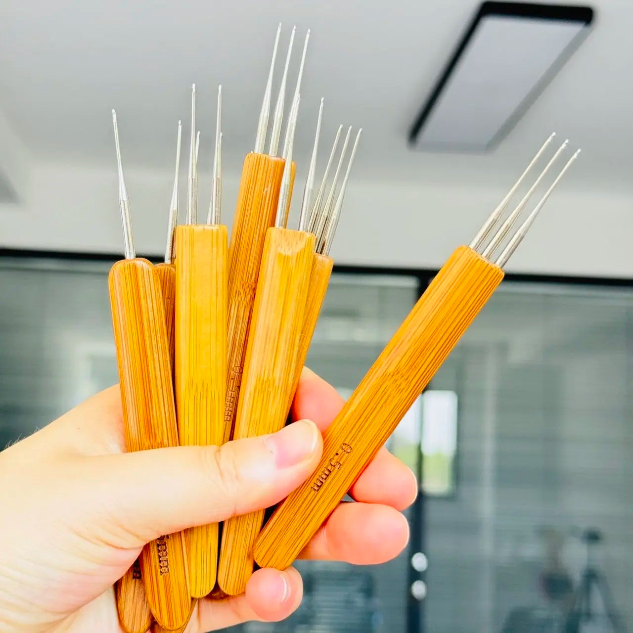 0.5Mm 0.75Mm Dreadlock Needle Crochet Hook For Dread Hair Dreadlocks Accessories Hook alternate view