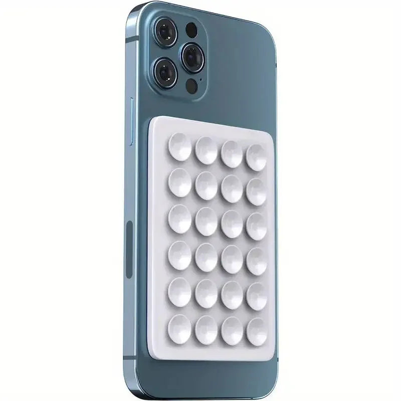 Silicone Suction Phone Holder Mat Multifunctional Suction Cup Wall Stand Square Anti- alternate view
