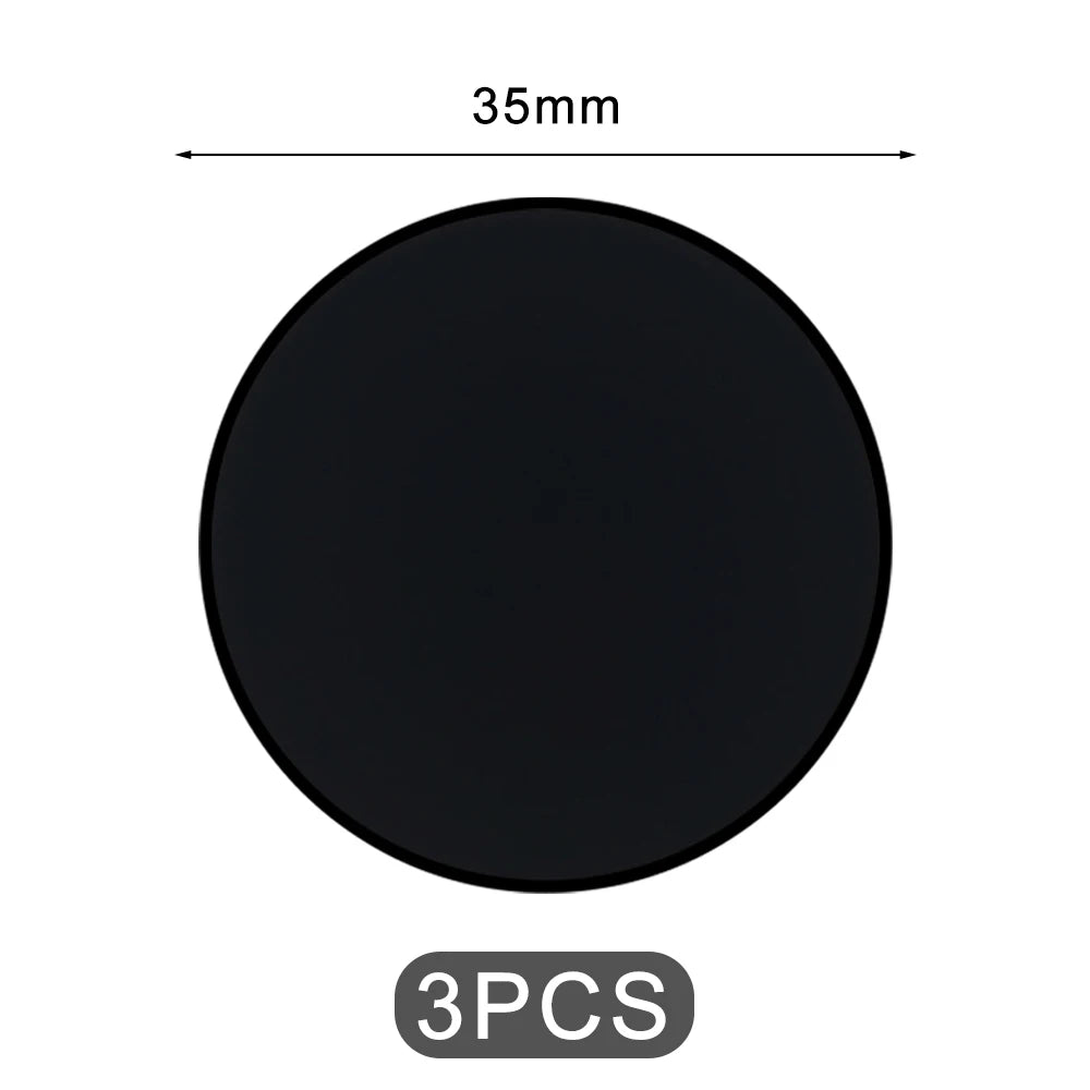 1/3/5PCS Magnetic Metal Plate For Car Phone Holder Universal Iron Sheet Disk Sticker M close-up view