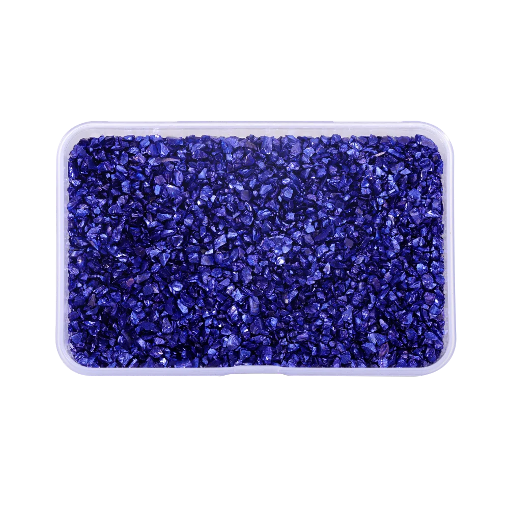 30g/Box Crushed Glass Stones Resin Filling Irregular Broken Stone for DIY Epoxy Res additional angle