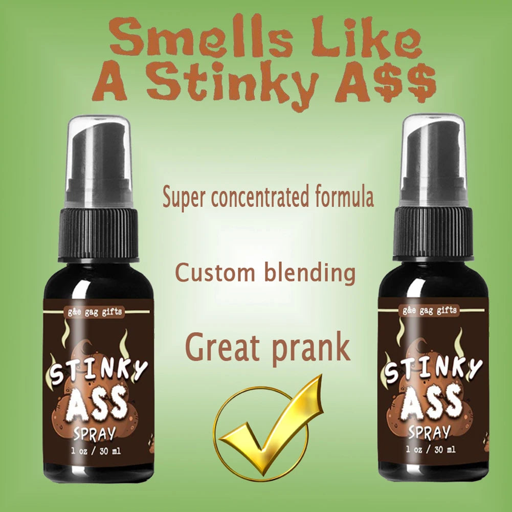 30ml Prank Fart Spray Fart Gag Poop Spray Joke Stinky Fart Spray Gag Gift for Adults K close-up view