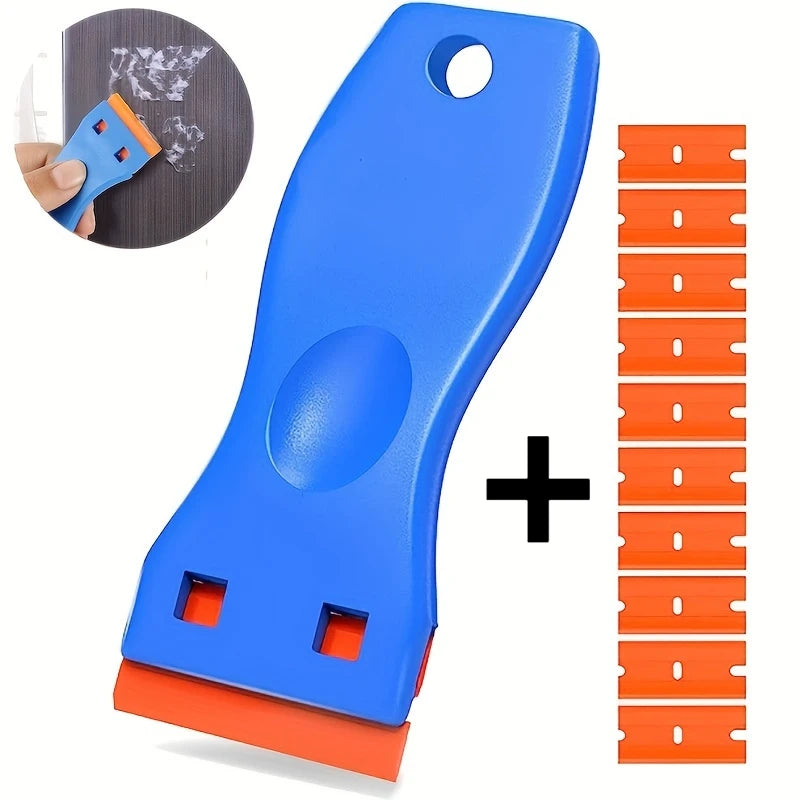 1Set Car Sticker Remover Multipurpose Plastic Small Paint Automotive Film Applying Tool Household Gl