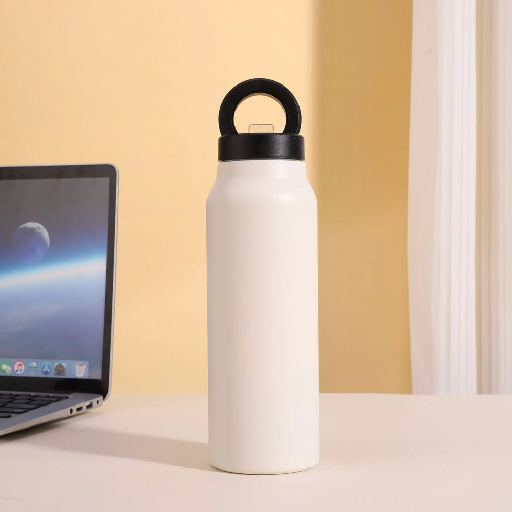 Painted Sports Thermos Steel Double Wall 24oz/700ml Water Vacuum Flask Water Bottle M lifestyle view