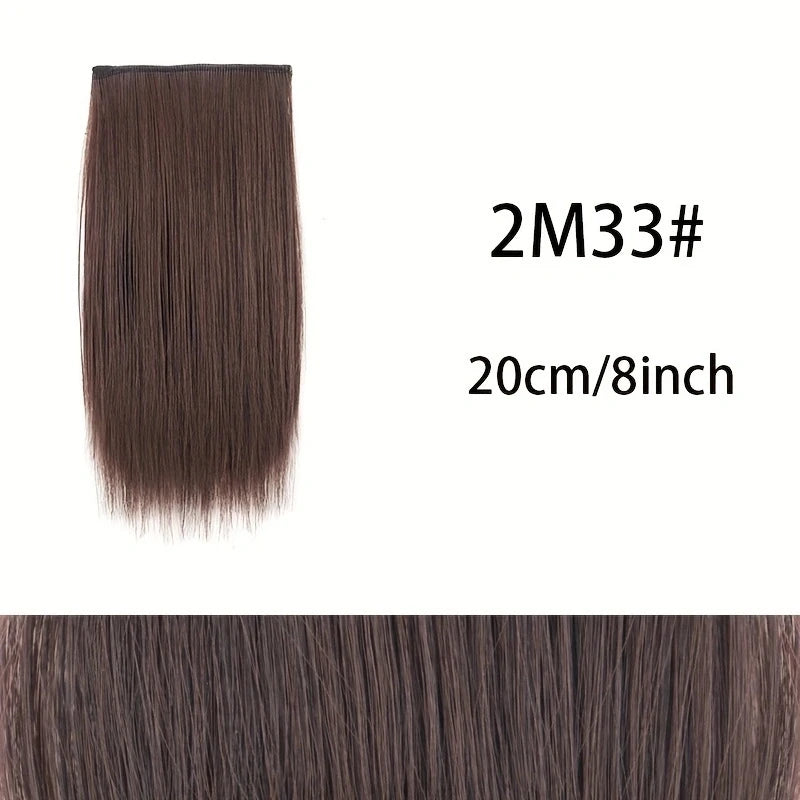 Synthetic Seamless Hair Pads Clip In | Increase Volume Top Hairpiece lifestyle view