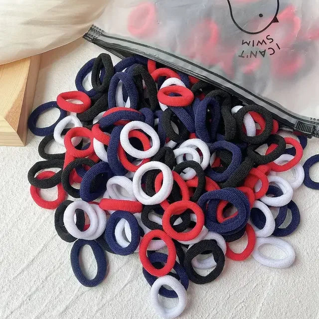 Scrunchie Rubber Band Kid Hair for Girls Ponytail Hold detail view