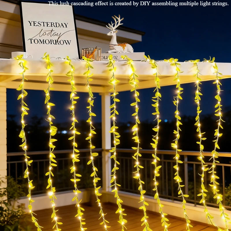 Willow Curtain String Lights | 2M 20LED Battery Powered Decorative Lighting alternate view