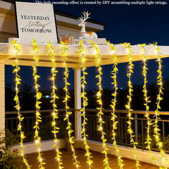 Willow Curtain String Lights | 2M 20LED Battery Powered Decorative Lighting alternate view