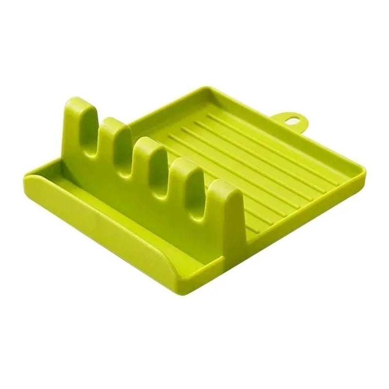 Spoon Holders Fork Spatula Rack Shelf Organizer Plastic Chopsticks Holder Non-slip Spoon detail view