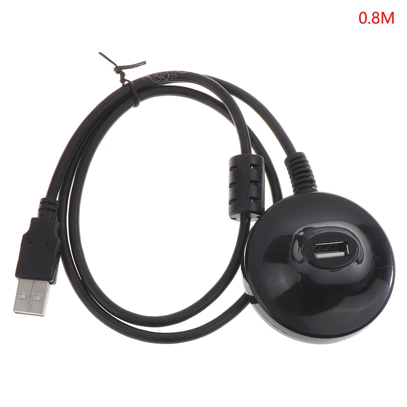 USB 2.0 Extender Cable with Docking Base | Male to Female Adapter for Laptop and Periphe detail view
