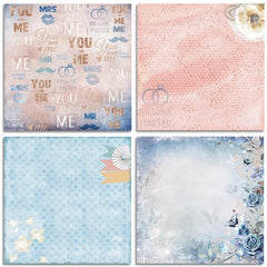 Floral Craft Paper Pad 24 Sheets | 6 Inch Origami Scrapbooking Card Making Paper alternate view