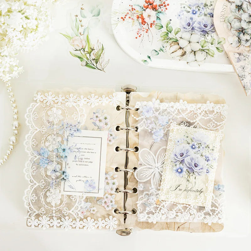 Plant Themed Sticker Pack | 20PCS DIY Decorative Scrapbook Stickers additional angle