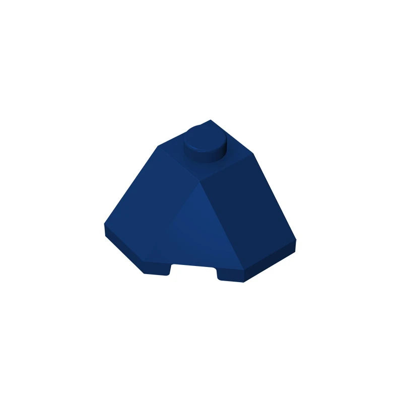 ROOF TILE 2x2x1 45 Degree Bottom | Compatible Building Block for Creative DIY alternate view