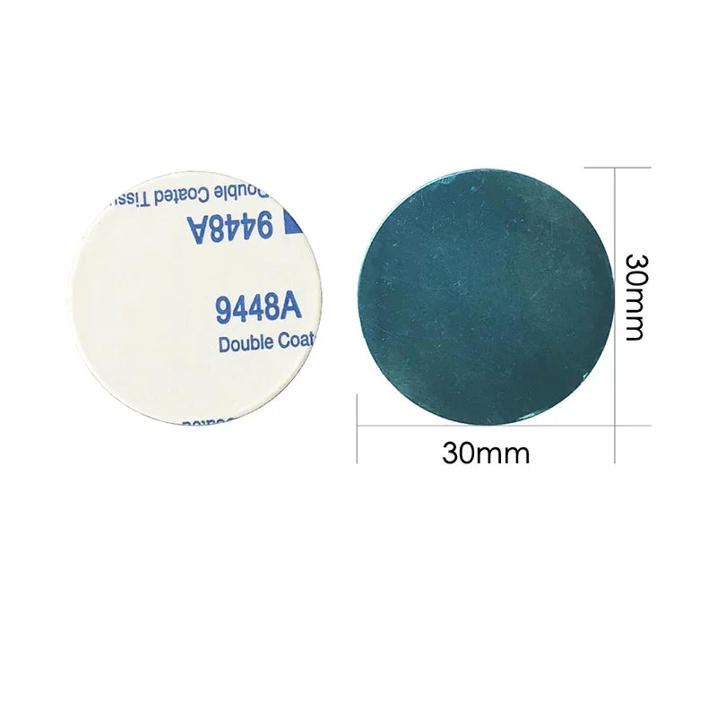 1/20Pcs Magnetic Metal Plate For Magnetic Car Phone Holder Universal Iron Sheet Sti additional angle