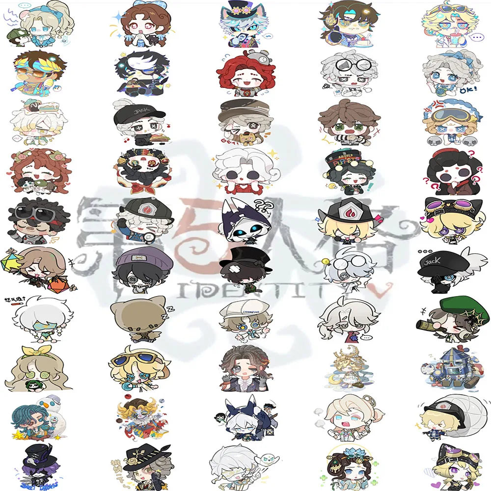 Identity V Stickers | 50 Waterproof Game Character Decals for Home Decor detail view
